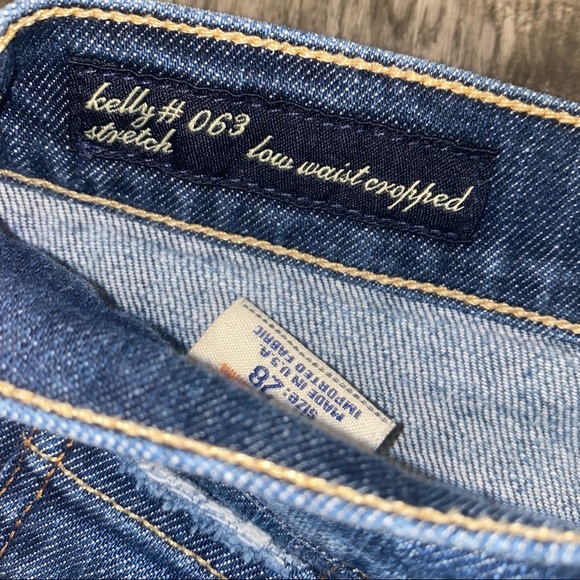 Citizens of Humanity Kelly Low Waist Cropped Jeans - Picture 7 of 14